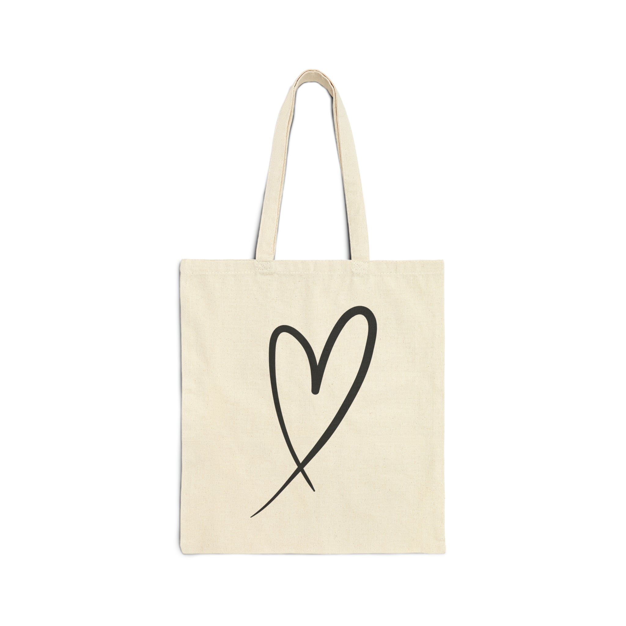 HEART Tote Bag, Fall, Thanksgiving, Gift Under 15, Minimalist, Cute Tote Bag, Gift For Her
