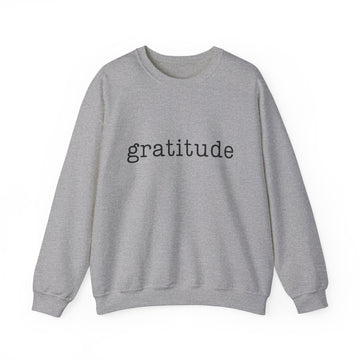 Gratitude Sweatshirt, Women Sweatshirt, Fall Sweatshirt, Yoga Sweatshirt, Winter Sweatshirt, Christmas Sweatshirt,Gift For Her,