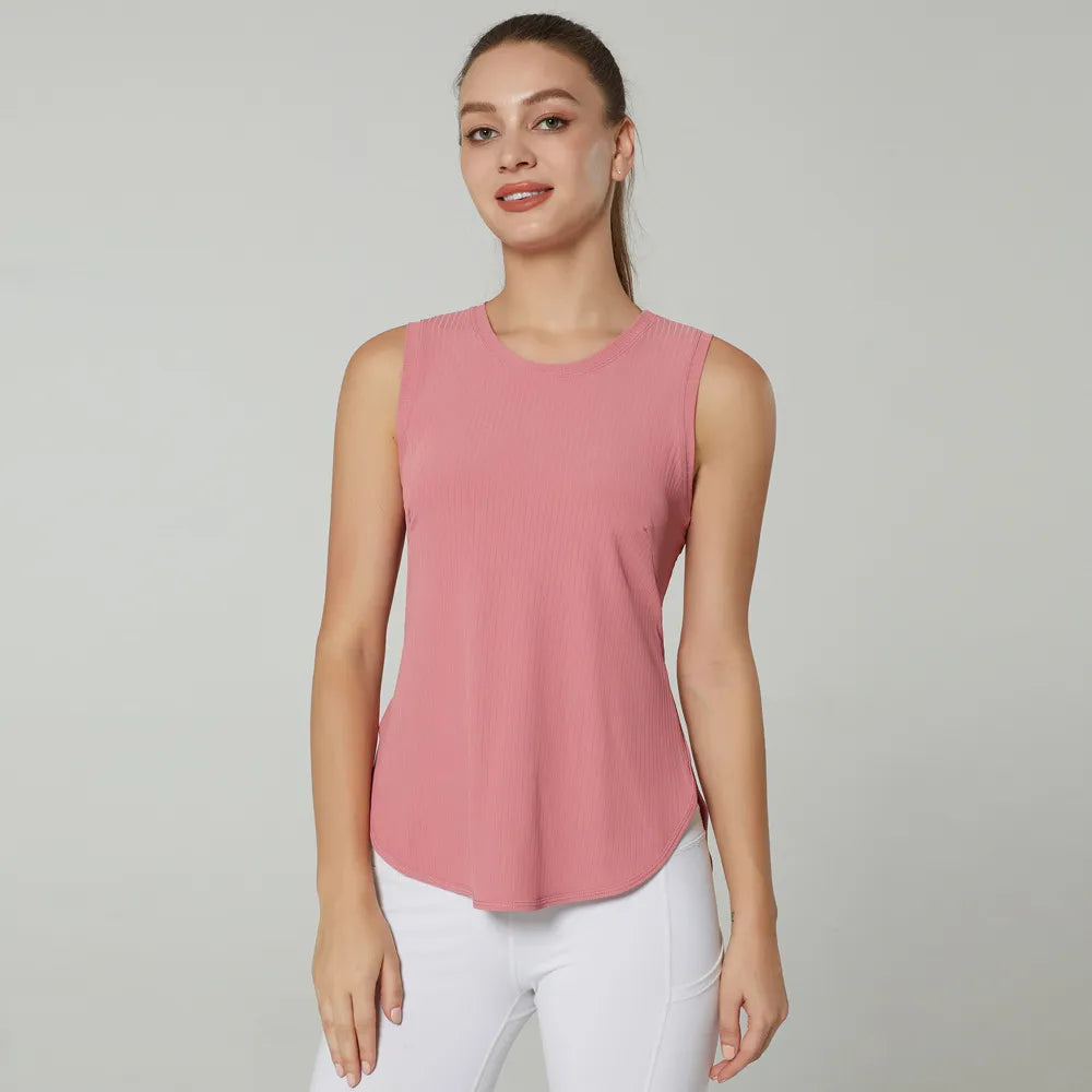 Yoga Shirt Women Pink