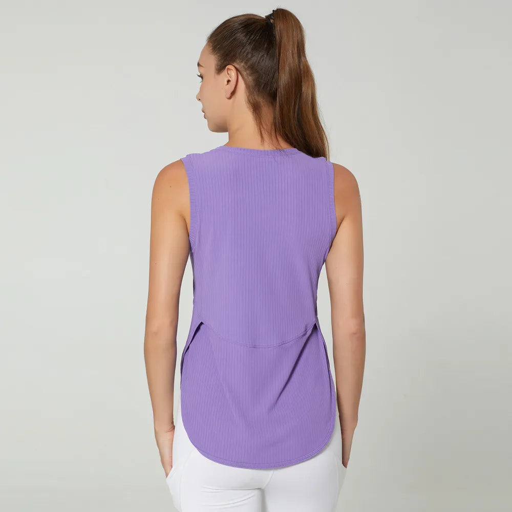 Yoga Shirt Women Purple