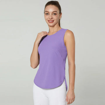 Yoga Shirt Women Purple