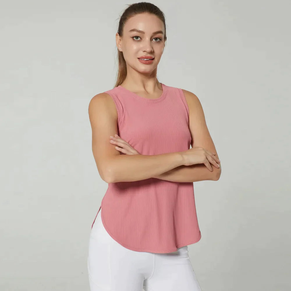 Yoga Shirt Women Pink