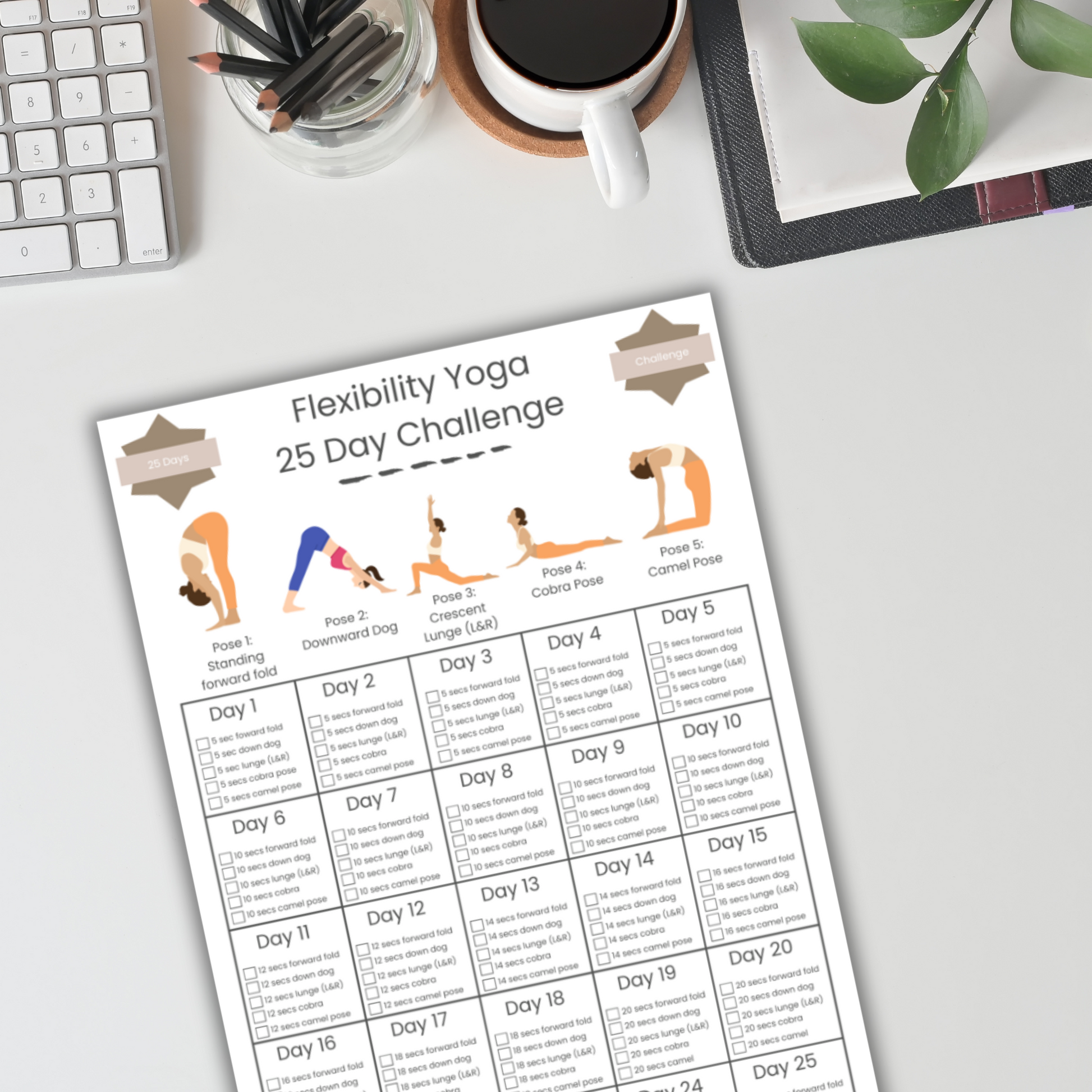 yoga poses,yoga illustrations,good morning yoga,evening stretches,flexibility moves,yoga flow poster,gift for yoga lover,yoga pose with names,poster wall art,printable pdf a4 a3,yoga teacher prints,stretching exercises,yoga poses digital